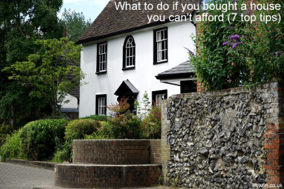 What To Do If You Bought A House You Can’t Afford (7 Top Tips)
