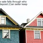 If a house sale falls through who gets the deposit - Can seller keep deposit