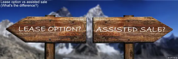 Lease Option vs Assisted Sale (What’s The Difference?)