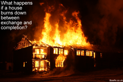 What Happens If A House Burns Down Between Exchange And Completion?