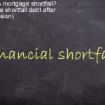 What is a mortgage shortfall - Mortgage shortfall debt after repossession