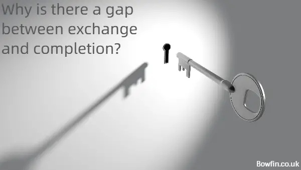 Why is there a gap between exchange and completion