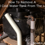 How To Remove The Old Cold Water Tank From The Loft small