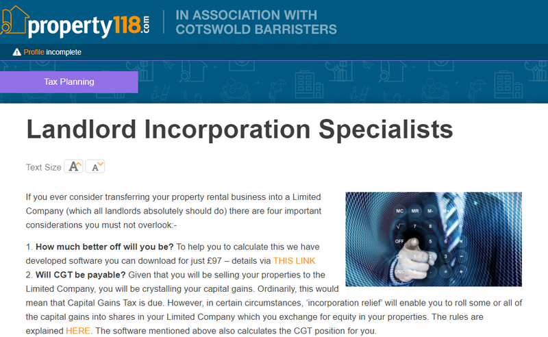 Property 118 review and overview