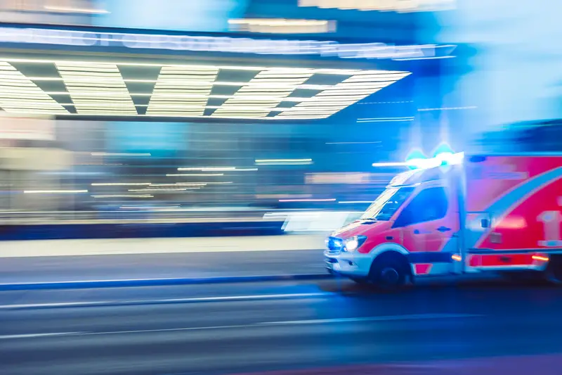 Speeding ambulance - Should You Buy A House Near Hospital